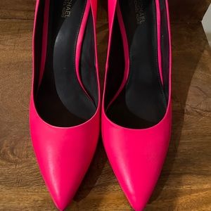 Michael Kors Neon Pink Stilettos